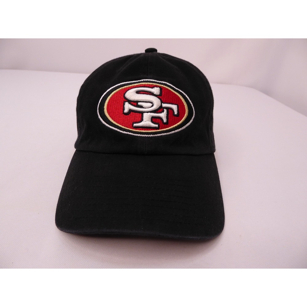 47 Brand San Francisco 49ers NFL Hat Black Adjustable Strapback Baseball Cap